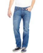 Diesel Medium Wash Safado Slim Straight Jeans - Lyst