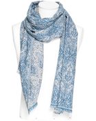 Zara Jacquard Scarf - Lyst