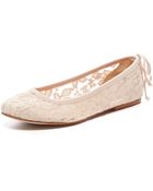 Soludos Ballet Flat - Lyst