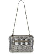 Lanvin Beyond Python Shoulder Bag - Lyst