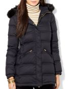 Ralph Lauren Lauren Down Puffer Coat - Lyst