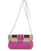 Paula Cademartori Petite Clara Leather Shoulder Bag - Lyst
