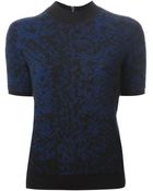 Christopher Kane Snake Intarsia Top - Lyst