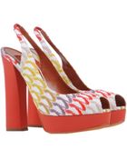 Missoni Sandals - Lyst