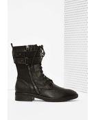 Nasty Gal Dolce Vita Nolee Leather Combat Boot - Lyst