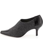 Donald J Pliner Levy Stretch Low-Heel Bootie - Lyst