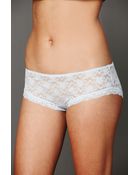 Free People Womens Lacey Basic Undie - Lyst
