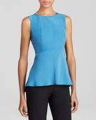 Lafayette 148 New York Naomi Silk Top - Lyst