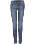 7 For All Mankind The Skinny Jeans - Lyst