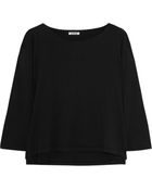 Acne Studios Witkin Cotton-Jersey Top - Lyst