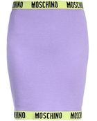 Moschino Mini Skirt - Lyst