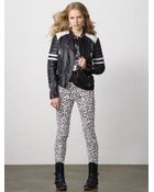 Denim & Supply Ralph Lauren Leather Motorcycle Jacket - Lyst