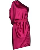 Lanvin Knee-Length Dress - Lyst