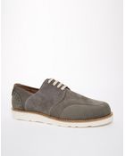 Soulland Suede Derby Shoes - Lyst