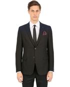 Z Zegna Prince Of Wales Cotton & Wool Jacket - Lyst