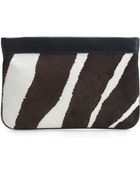 J.Crew Calf Hair Clutch - Lyst