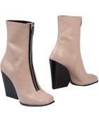 Celine Ankle Boots - Lyst