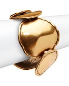 Oscar de la Renta Linked Disc Toggle Bracelet - Lyst