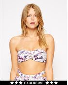 Oh My Love Exclusive To Asos Bandeau Bikini Top - Lyst