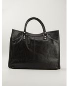 Balenciaga Giant Velo Arena Tote - Lyst