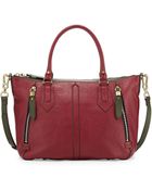 Oryany Dana Colorblock Satchel - Lyst