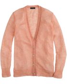 J.Crew Mohair Cardigan - Lyst