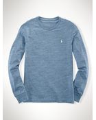 Polo Ralph Lauren Custom Long-Sleeved T-Shirt - Lyst