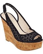 Nine West Axey Wedge Sandals - Lyst