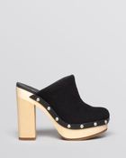 Woolrich Platform Mule Clogs - Journalist High Heel - Lyst