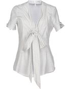 Aglini Blouse - Lyst
