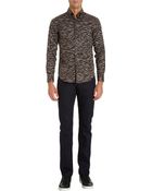 Naked & Famous Zebra Regular Print Shirt - Lyst