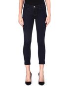 J Brand Anja Skinny Cuffed Crop Jeans - Lyst
