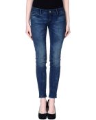 HTC Denim Trousers - Lyst