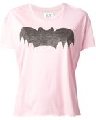 Zoe Karssen Bat Print T-Shirt - Lyst