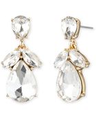Anne Klein Rhinestone Earrings - Lyst