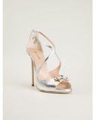 DSquared2 Embellished Sandals - Lyst