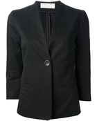 Societe Anonyme Herringbone Collarless Jacket - Lyst