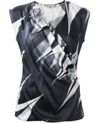 Emilio Pucci Graphic Print Top - Lyst