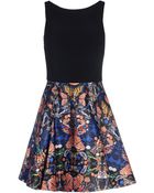 Alice + Olivia Alice+Olivia Short Dress - Lyst