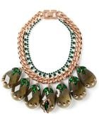 Mawi Statement Crystals and Spikes Necklace - Lyst