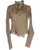 Rick Owens Jacket - Lyst