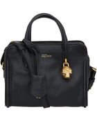 Alexander McQueen Mini Black Padlock Bag - Lyst