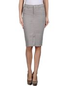 Mother Denim Skirt - Lyst