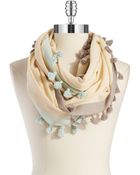 Vince Camuto Colorblock Infinity Loop Scarf - Lyst