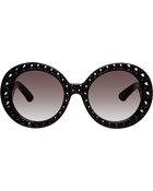 Prada Round Baroque Ornate Sunglasses - Lyst