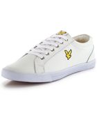 Lyle & Scott Leather Plimsolls - Lyst
