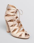 Delman Darci Sandals - High Heel - Lyst