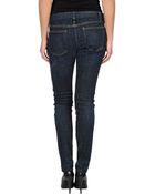 Current/Elliott Denim Pants - Lyst