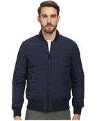 Spiewak Quilted Ma-1 Bomber - Lyst