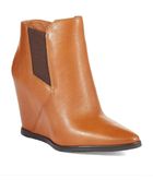 Kenneth Cole Sloane Wedge Booties - Lyst